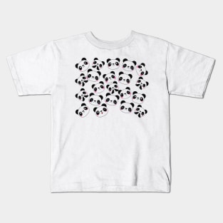 Panda Emotions Kids T-Shirt